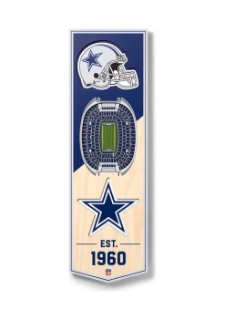 Cheapest ✨ NFL Dallas Cowboys 3D Stadium Banner-6x19 by You The Fan 🎁 -You The Fan Sales Belk 2008