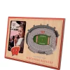 Coupon 🎉 NCAA Wisconsin Badgers 3D StadiumViews Picture Frame - Camp Randall Stadium by You The Fan 🎉 -You The Fan Sales Belk 2009