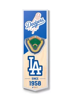 Brand new π MLB Los Angeles Dodgers 3D Stadium Banner-6x19 by You The Fan π§¨