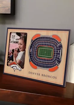 Brand new ⭐ NFL Denver Broncos 3D StadiumViews Picture Frame - Mile High Stadium by You The Fan 🛒 -You The Fan Sales Belk 2019