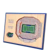 Discount 🧨 NCAA Florida Gators 3D StadiumViews Ben Hill Griffin Stadium Desktop Display by You The Fan 👍 -You The Fan Sales Belk 2031