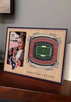 Promo 🔔 NFL Houston Texans 3D StadiumViews Picture Frame - NRG Stadium by You The Fan ✔️
