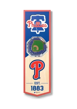Top 10 🔥 MLB Philadelphia Phillies 3D Stadium Banner-6x19 by You The Fan 👏 -You The Fan Sales Belk 2049
