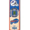Flash Sale 👏 NFL Buffalo Bills 3D Stadium Banner-6x19 by You The Fan ⭐ -You The Fan Sales Belk 2050