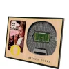 Best Pirce 👏 NCAA Oregon Ducks 3D StadiumViews Picture Frame - Autzen Stadium by You The Fan 👏 -You The Fan Sales Belk 2069