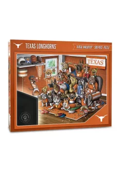 Outlet ⌛ NCAA Texas Longhorns Purebred Fans 500pc Puzzle-"A Real Nailbiter" by You The Fan 💯 -You The Fan Sales Belk 207