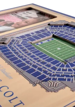 Outlet 🎁 NFL Indianapolis Colts 3D StadiumViews Picture Frame - Lucas Oil Stadium by You The Fan ⭐ -You The Fan Sales Belk 2091