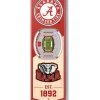 Buy 😉 NCAA Alabama Crimson Tide 3D Stadium Banner-6x19 by You The Fan ⌛ -You The Fan Sales Belk 2101