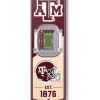 Budget 🎉 NCAA Texas A&M Aggies 3D Stadium Banner-6x19 by You The Fan ❤️ -You The Fan Sales Belk 2111