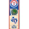 Flash Sale 🔔 MLB Texas Rangers 3D Stadium Banner-6x19 by You The Fan 🔥 -You The Fan Sales Belk 2158