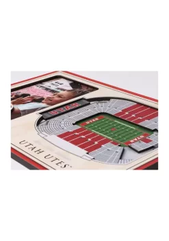 Buy 😉 NCAA Utah Utes 3D StadiumViews Picture Frame - Rice-Eccles Stadium by You The Fan 😀 -You The Fan Sales Belk 2177