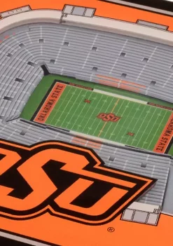 Cheap 🥰 NCAA Oklahoma State Cowboys 3D Stadium Views Coaster Set - Boone Pickens Stadium by You The Fan ⭐ -You The Fan Sales Belk 2186