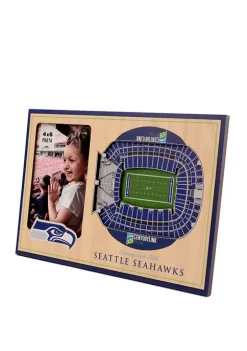 Outlet 🤩 NFL Seattle Seahawks 3D StadiumViews Picture Frame - CenturyLink Field by You The Fan ⌛ -You The Fan Sales Belk 2200