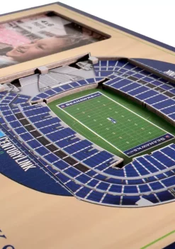 Outlet 🤩 NFL Seattle Seahawks 3D StadiumViews Picture Frame - CenturyLink Field by You The Fan ⌛ -You The Fan Sales Belk 2201