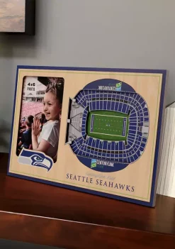 Outlet 🤩 NFL Seattle Seahawks 3D StadiumViews Picture Frame - CenturyLink Field by You The Fan ⌛ -You The Fan Sales Belk 2204