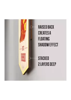 Discount 🧨 NCAA Mississippi Rebels 3D Stadium Banner-6x19 by You The Fan 🛒 -You The Fan Sales Belk 2220