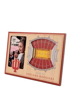 Best Pirce 👏 NCAA Indiana Hoosiers 3D StadiumViews Picture Frame - Assembly Hall by You The Fan 👍 -You The Fan Sales Belk 2225