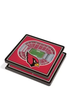 Best deal β¨ NFL Arizona Cardinals 3D StadiumViews Set of 2 Coasters - State Farm Stadium by You The Fan π₯