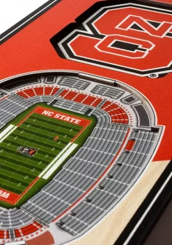 Top 10 👍 NCAA NC State Wolfpack 3D Stadium Banner-6x19 by You The Fan 🎁 -You The Fan Sales Belk 2245