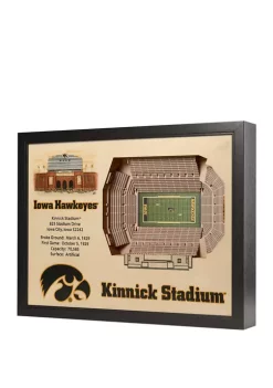 Best deal 👏 NCAA Iowa Hawkeyes 25-Layer StadiumViews 3D Wall Art - Kinnick Stadium by You The Fan 😍
