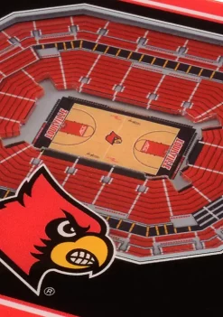 Discount 🤩 NCAA Louisville Cardinals 3D Stadium Views Coaster Set - KFC Yum! Center by You The Fan 🧨 -You The Fan Sales Belk 2256