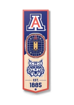 Best reviews of 🔥 NCAA Arizona Wildcats 3D Stadium Banner-6x19 by You The Fan 🔔 -You The Fan Sales Belk 2269