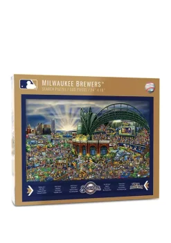 Best Sale π MLB Milwaukee Brewers Joe Journeyman Puzzle by You The Fan π
