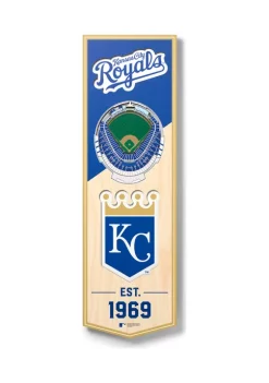 Cheapest 🤩 MLB Kansas City Royals 3D Stadium Banner-6x19 by You The Fan 👍 -You The Fan Sales Belk 2299