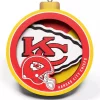 Outlet 😀 NFL Kansas City Chiefs 3D Logo Series Ornaments by You The Fan 🎁 -You The Fan Sales Belk 233
