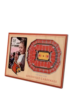Outlet 🧨 NCAA Louisville Cardinals 3D StadiumViews Picture Frame - KFC Yum! Center by You The Fan 🔔