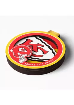 Outlet 😀 NFL Kansas City Chiefs 3D Logo Series Ornaments by You The Fan 🎁 -You The Fan Sales Belk 235