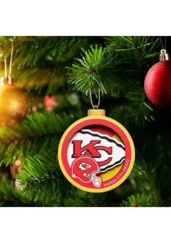 Outlet 😀 NFL Kansas City Chiefs 3D Logo Series Ornaments by You The Fan 🎁 -You The Fan Sales Belk 236