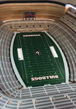 Best deal 🎉 NCAA Georgia Bulldogs 25-Layer StadiumViews Lighted End Table - Sanford Stadium by You The Fan 👏 -You The Fan Sales Belk 2372