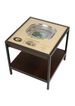 Best deal 🎉 NCAA Georgia Bulldogs 25-Layer StadiumViews Lighted End Table - Sanford Stadium by You The Fan 👏 -You The Fan Sales Belk 2375
