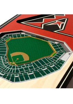 Best Sale ⌛ MLB Arizona Diamondbacks 3D Stadium Banner-6x19 by You The Fan 🎁 -You The Fan Sales Belk 2384