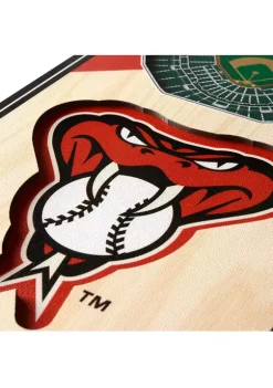 Best Sale ⌛ MLB Arizona Diamondbacks 3D Stadium Banner-6x19 by You The Fan 🎁 -You The Fan Sales Belk 2385