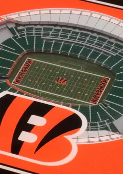 Wholesale 💯 NFL Cincinnati Bengals 3D StadiumViews 2-Pack Coaster Set - Paul Brown Stadium by You The Fan ⭐ -You The Fan Sales Belk 2404