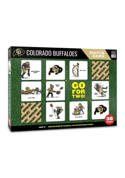 Outlet π NCAA Colorado Buffaloes Licensed Memory Match Game by You The Fan π