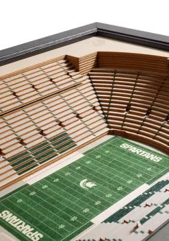 Cheap ✔️ NCAA Michigan State Spartans 25-Layer StadiumViews 3D Wall Art - Spartan Stadium by You The Fan 🌟 -You The Fan Sales Belk 2428