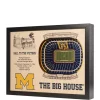 Cheapest 😉 NCAA Michigan Wolverines 25-Layer StadiumViews 3D Wall Art - Michigan Stadium by You The Fan ✨ -You The Fan Sales Belk 2440