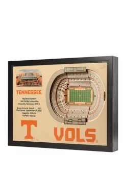 Wholesale 😉 NCAA Tennessee Volunteers 25-Layer StadiumViews 3D Wall Art - Neyland Stadium by You The Fan ✨ -You The Fan Sales Belk 2446
