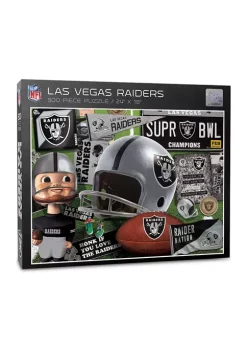 Wholesale π Oakland Raiders Retro Series Puzzle - 500 Pieces by You The Fan π§¨