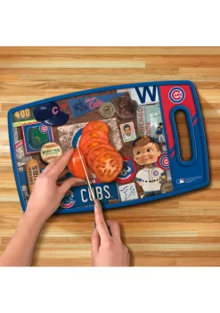 Hot Sale 😀 MLB Chicago Cubs Retro Series Cutting Board by You The Fan 🎁 -You The Fan Sales Belk 2465