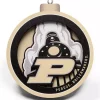 Cheapest ✔️ NCAA Purdue Boilermakers 3D Logo Series Ornaments by You The Fan ⭐ -You The Fan Sales Belk 2467