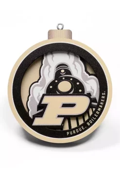 Cheapest ✔️ NCAA Purdue Boilermakers 3D Logo Series Ornaments by You The Fan ⭐ -You The Fan Sales Belk 2471