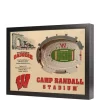 Best Pirce 😉 NCAA Wisconsin Badgers 25-Layer StadiumViews 3D Wall Art - Camp Randall Stadium by You The Fan 🧨 -You The Fan Sales Belk 2472