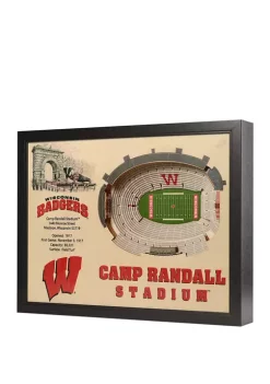 Best Pirce π NCAA Wisconsin Badgers 25-Layer StadiumViews 3D Wall Art - Camp Randall Stadium by You The Fan π§¨