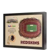 Outlet 😍 NFL Washington Redskins 25-Layer StadiumViews 3D Wall Art - FedExField by You The Fan 💯 -You The Fan Sales Belk 2489
