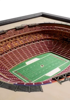 Outlet 😍 NFL Washington Redskins 25-Layer StadiumViews 3D Wall Art - FedExField by You The Fan 💯 -You The Fan Sales Belk 2491