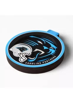 Wholesale 💯 NFL Carolina Panthers 3D Logo Series Ornaments by You The Fan 🔔 -You The Fan Sales Belk 2500